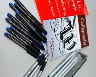 Calligraphy Books  Pens