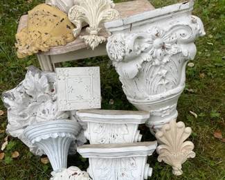 French Country Architectural Corbels Shelves And Wall Elements