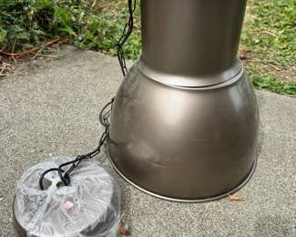 Large Industrial Hanging Light Fixture