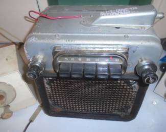 vintage Buick radio (1950's)