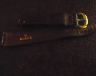 Rolex leather watch band