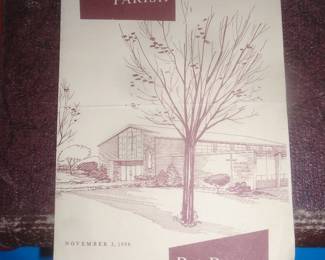 Pat Boone autographed program Kalamazoo 1956