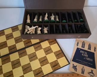 Vintage Royal Game of Chess game