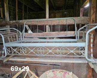 Aluminum glider frame