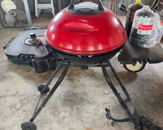 George Foreman outdoor propane griddle