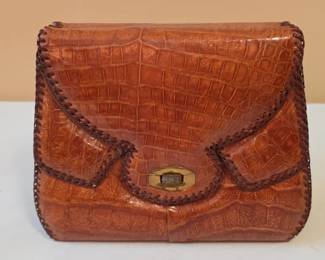 Genuine alligator handbags