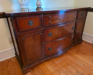 Brandt Furniture mahogany sideboard