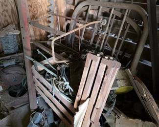 Picker's corner, whatever metal and wood buyer can salvage