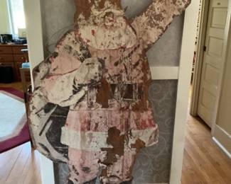 Really old large santa…needs a lot of tlc
