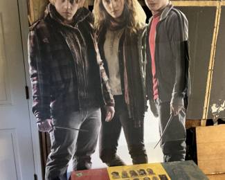 Harry Potter cardboard 6’ poster