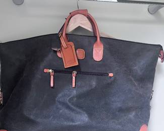 Brics leather carry on luggage. Presale $295
