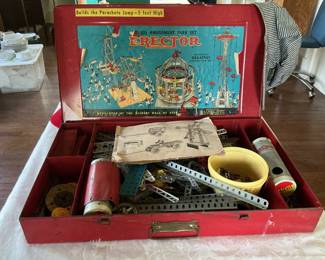 Vintage Erector set.
