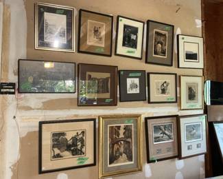 Large group or original art….national and international artists