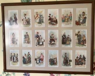 Picture of 18 postcards from the Colombian exhibition 1893