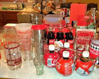 Coca Cola Collectible Glasswarere