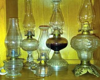 Vintage and Antique Oil Lamps