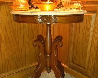 Victorian Marble Top Table