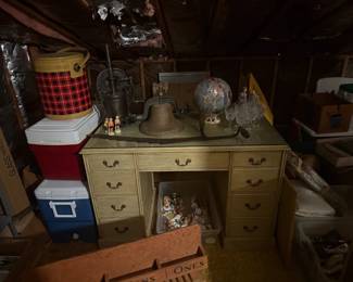 Desk, Coolers 