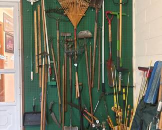 Rakes, Brooms, Outdoor Tools