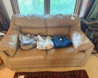 Emerson Leather Loveseat