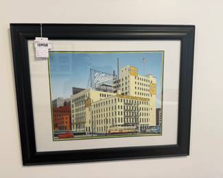 Paul H. Adams Signed Lithograph