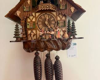 Vtg Cuckoo Clock 