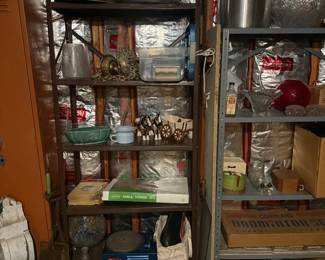 Storage Shelves, Misc Decor