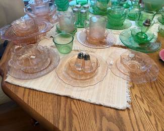 Vtg Glassware