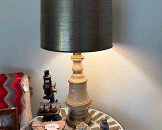 Tile Table, Decorative Lamp