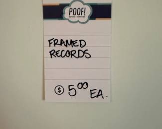 Framed Records