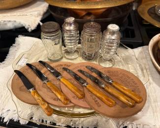 Salt & Pepper Shakers, Silverware