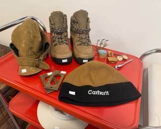 Shoes, Carhartt Hat