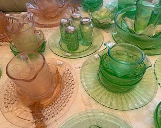 Vtg Glassware