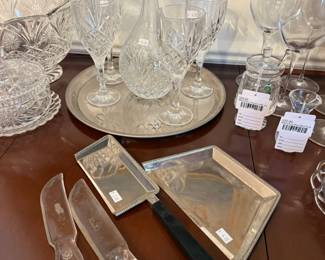Crystal Decanter, Crystal Glasses