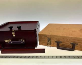 MEEDEN Artist Pochade Box and Wooden Art Supplies Box