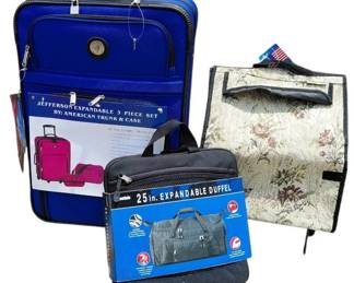 Travel Bag And Suitcase Bundle