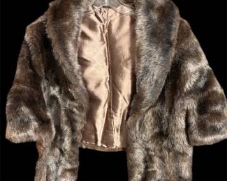 Vintage Regina Laura By Glenoit Fur Cape