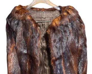 Vintage Fur Capelet