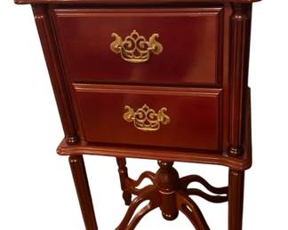 Mahogany Bedside Drawers Stand