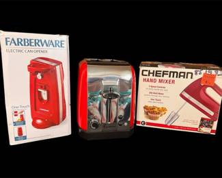 Red Kitchen Necessities Trio