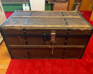 Antique Shipping Trunk!