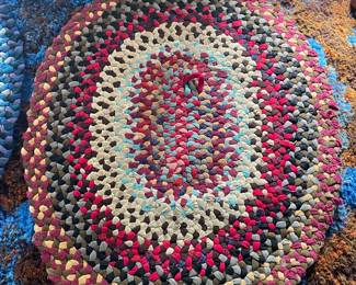 Cool Vintage Hand Woven Rug