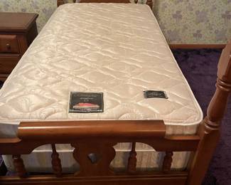 Sturdy Single Bed w/Nice Mattress