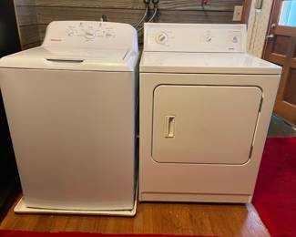 HOTPOINT  (Like NEW!) Washer & Kenmore Electric Dryer