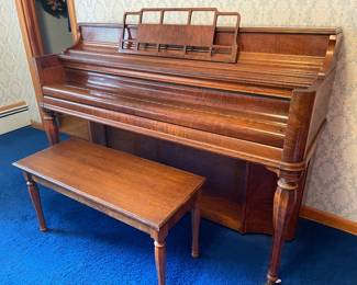KIMBALL Upright Piano & Bench