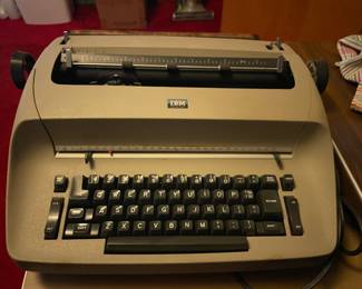 IBM "Selectric"? Typewriter
