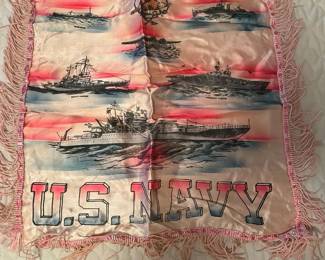 U.S. Navy 1940's? Boot Camp Souvenir (Pillow)