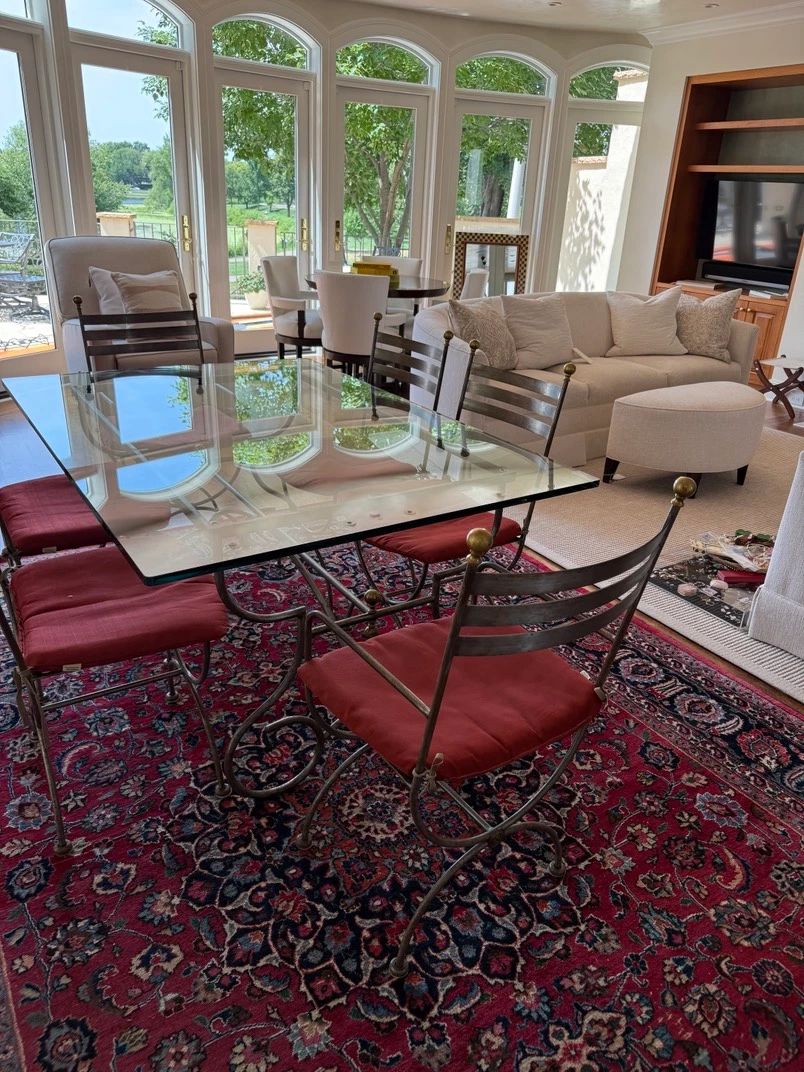 $200 take this table and 6 chairs home with you