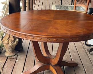 STUNNING table from Lake Minnetonka home. $450. Firm