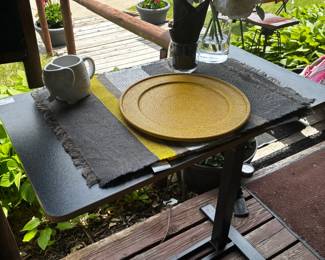 bed side table.  raises and lowers easily. Hospital grade $30